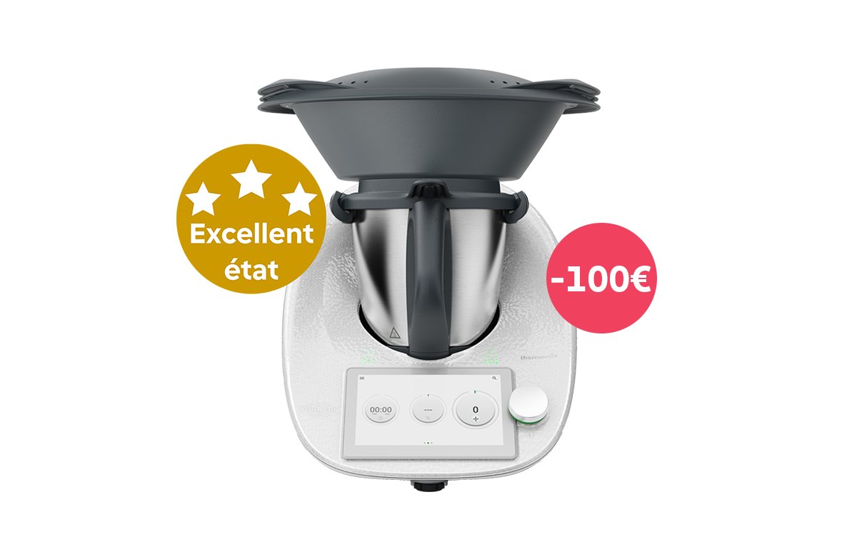 Robot de cuisine G6 Blanc scintillant reconditionné Garantie 2 ans - Excellent état