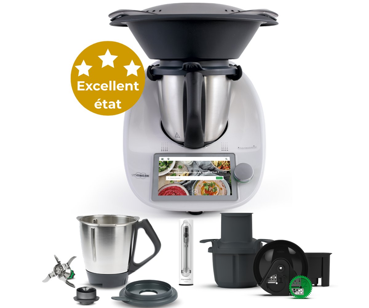 Robot de cuisine G6 reconditionné + Second bol + Sensor de cuisson + Découpe-Minute+ - Garantie 2 ans - Excellent état